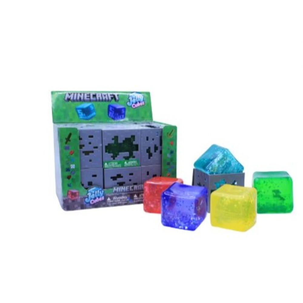 VIRAL NEW JELLY CUBES by Minecraft. NEW & SEALED 2026, FAST SHIPPING! Set Of 4